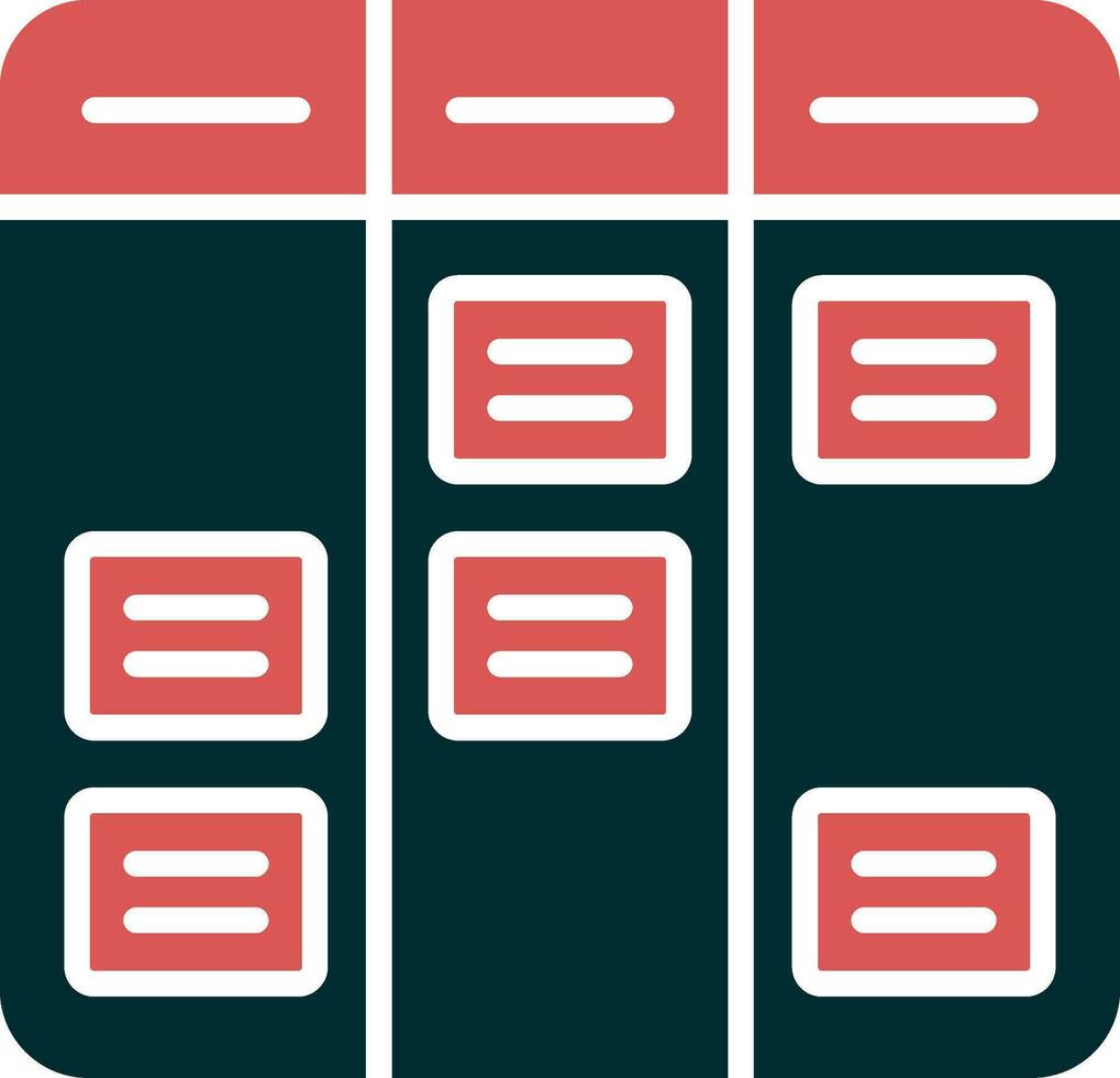 Kanban Vector Icon