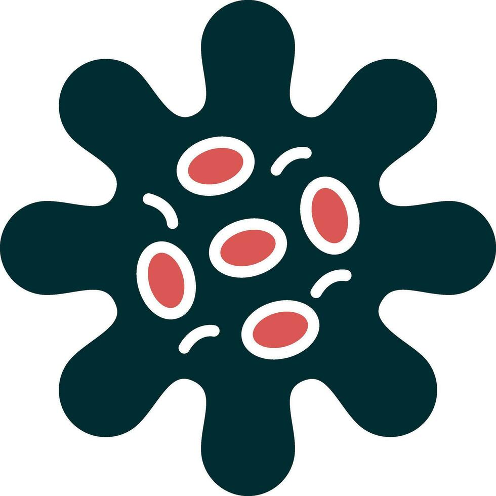 icono de vector de rotavirus