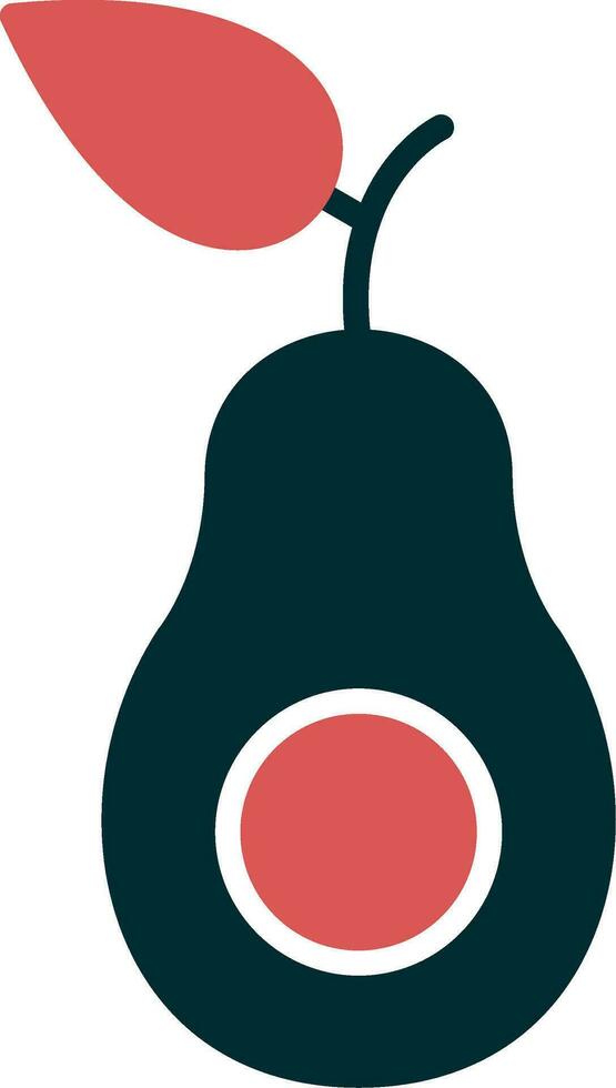Avocado Vector Icon