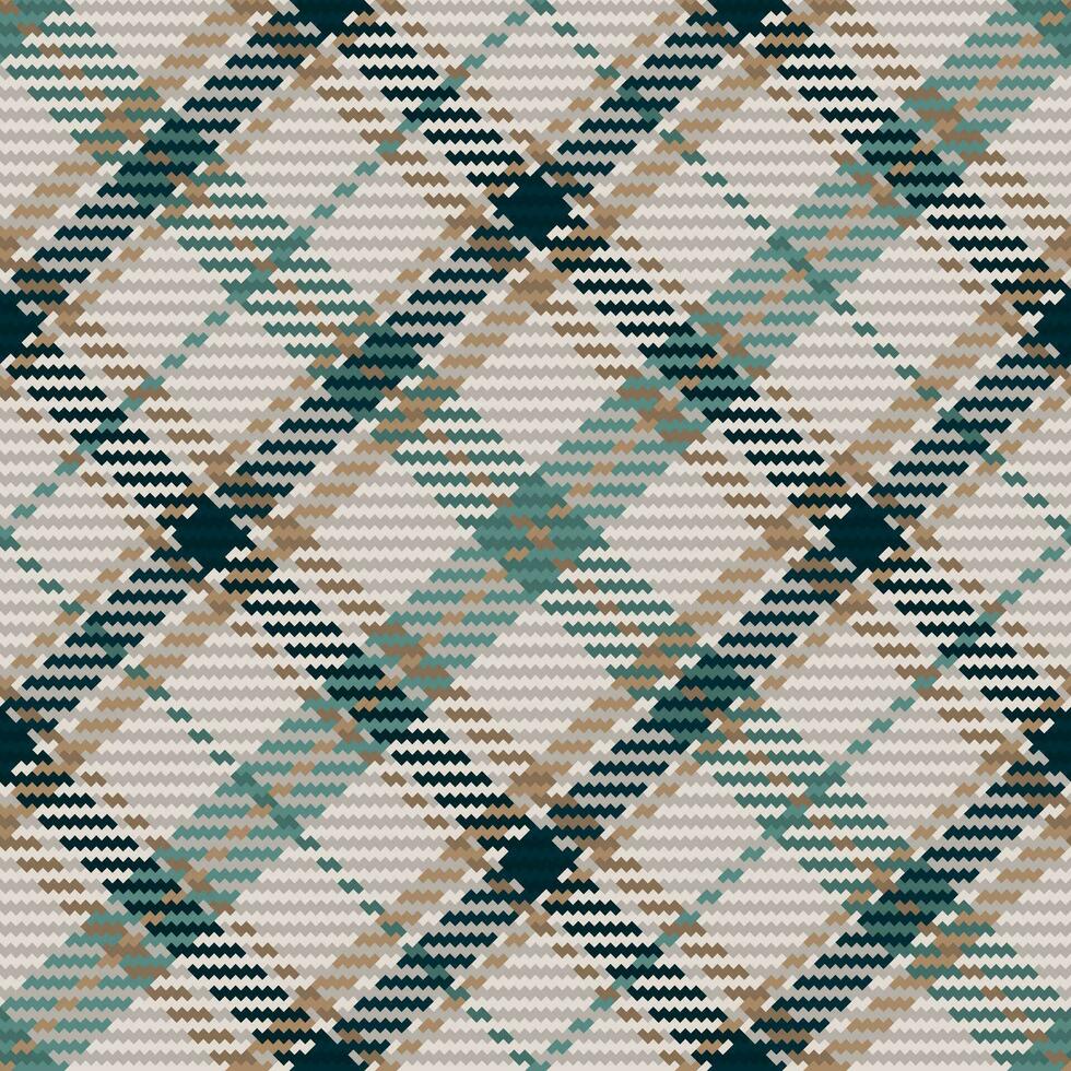 Seamless pattern of scottish tartan plaid. Repeatable background with check fabric texture. Vector backdrop striped textile print.