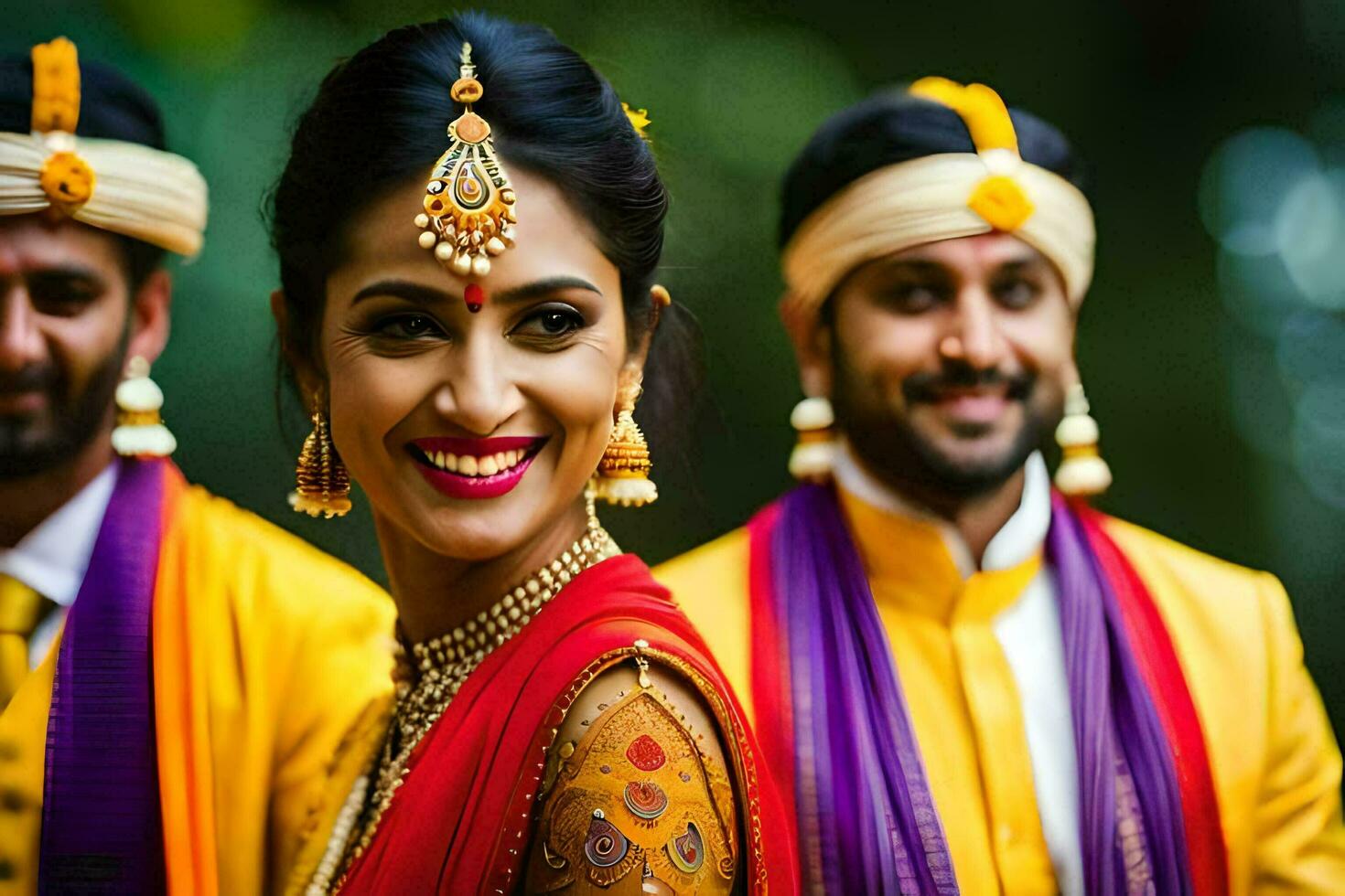 indian wedding photography in bangalore. AI-Generated photo