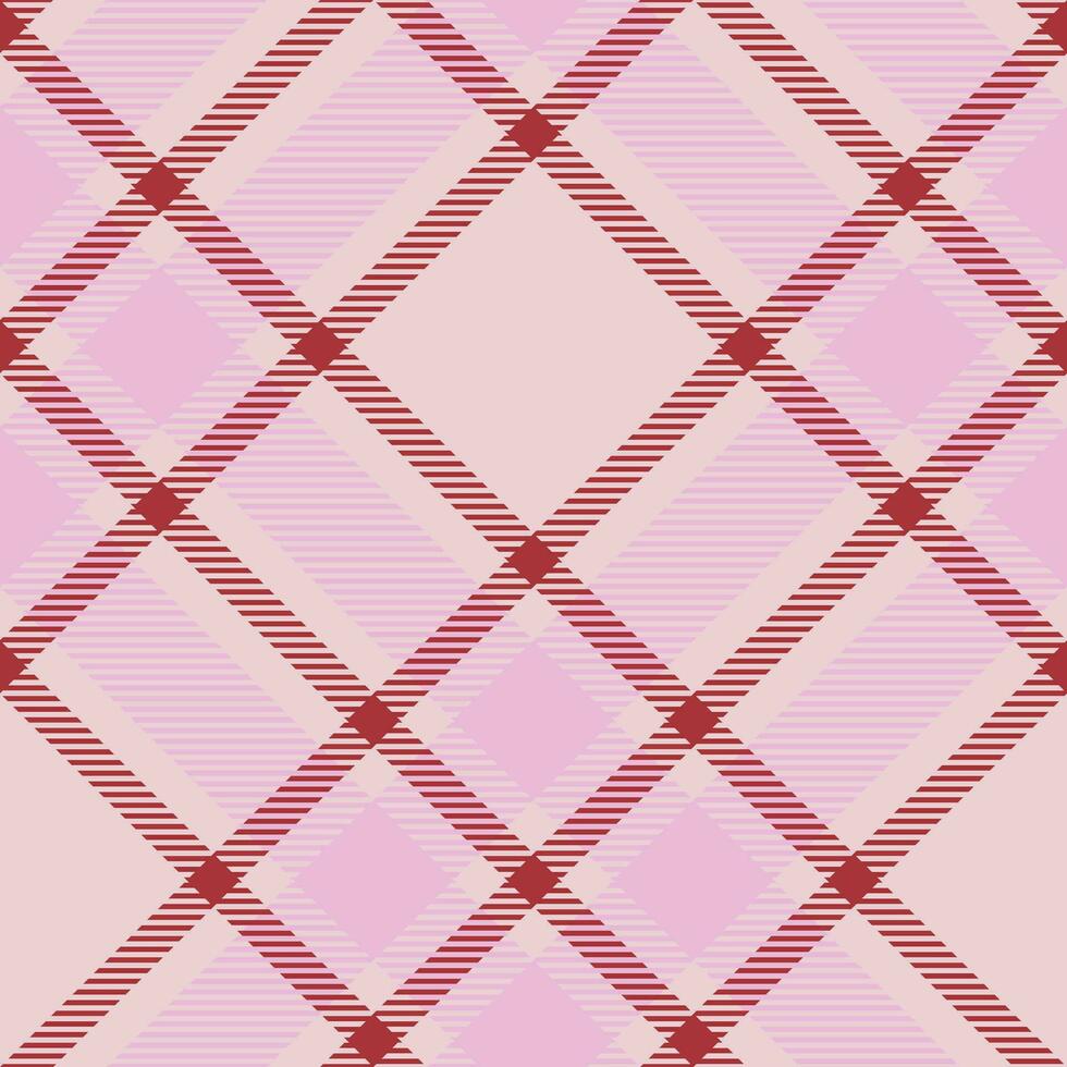 Plaid pattern vector. Check fabric texture. Seamless textile design for clothes, paper print. vector