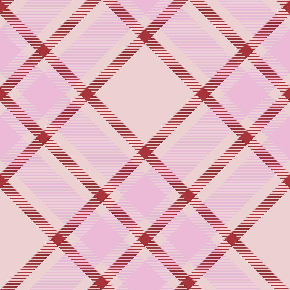 Plaid pattern vector. Check fabric texture. Seamless textile design for clothes, paper print. vector