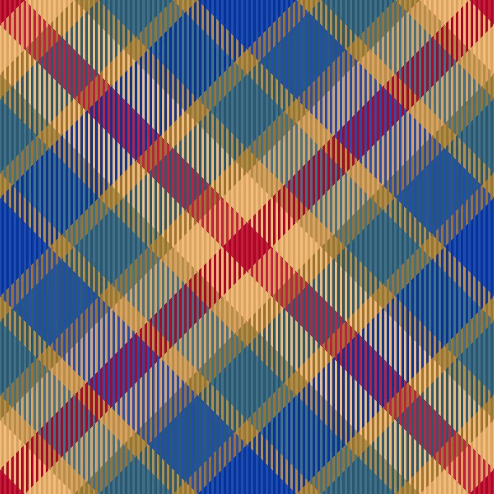 Tartan textile background of pattern fabric seamless with a texture plaid check vector. vector