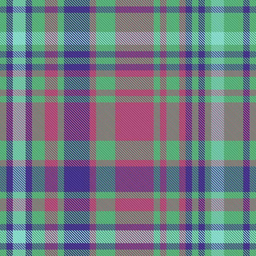 Pattern plaid vector of seamless tartan fabric with a textile background texture check.