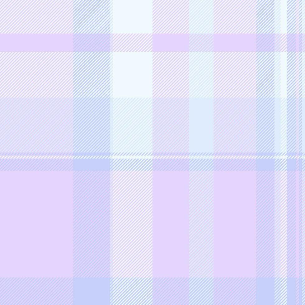 Background pattern fabric of seamless textile tartan with a check plaid texture vector. vector