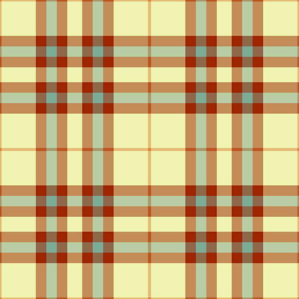 Seamless tartan textile of vector fabric pattern with a background texture plaid check.