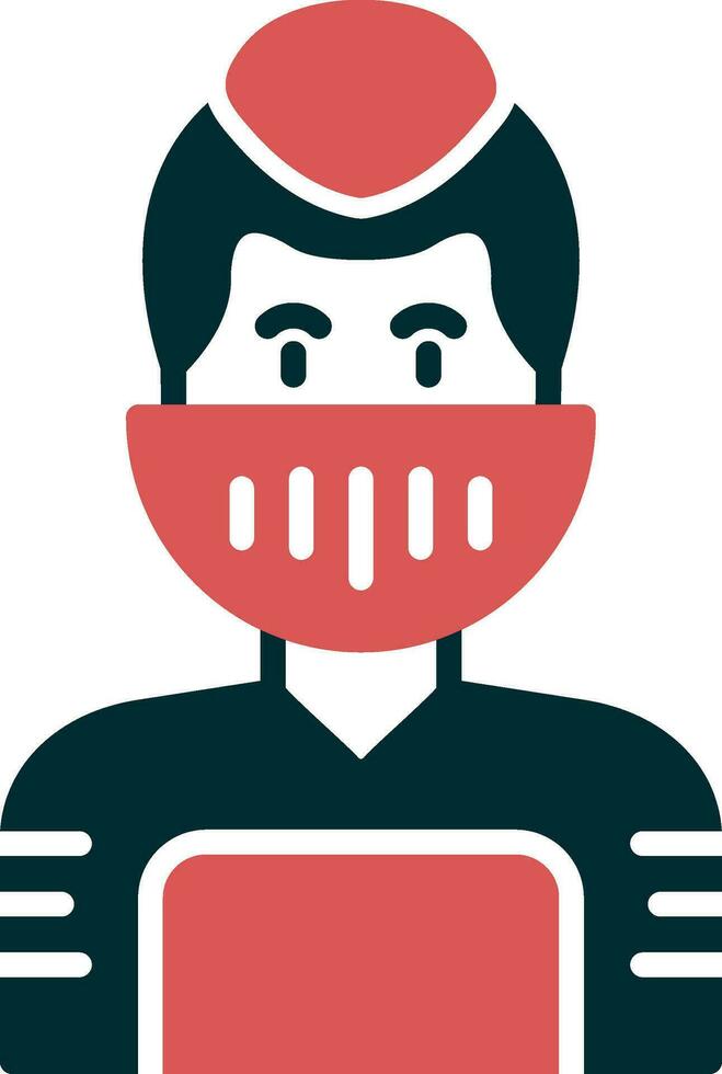 Cyborg Vector Icon