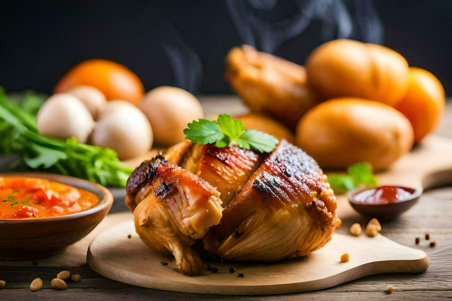 the best foods to eat on the keto diet. AI-Generated photo