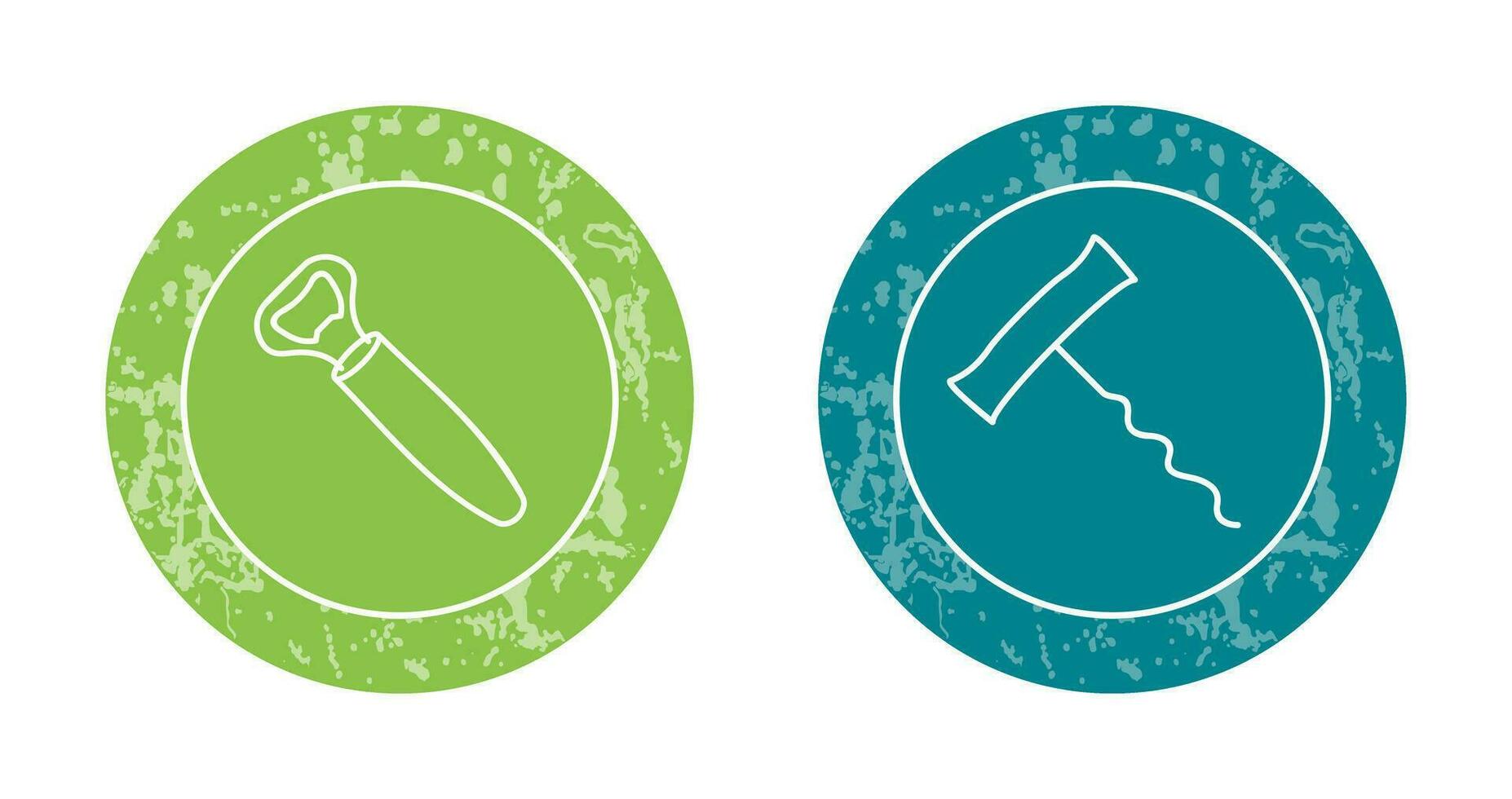 opener and corkscrew Icon vector