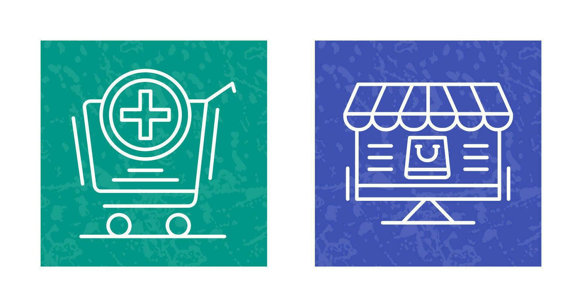 Add to Cart and Online Shopping Icon vector
