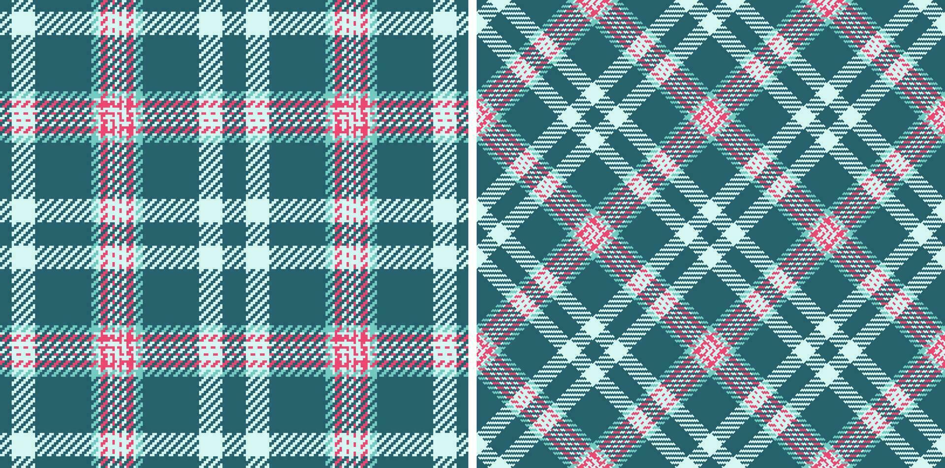 Texture fabric tartan of pattern seamless vector with a plaid textile check background.