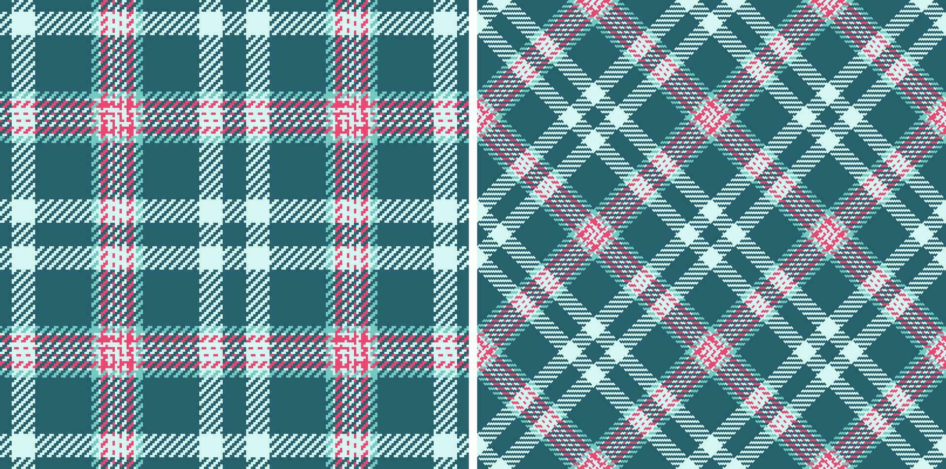 Texture fabric tartan of pattern seamless vector with a plaid textile check background.