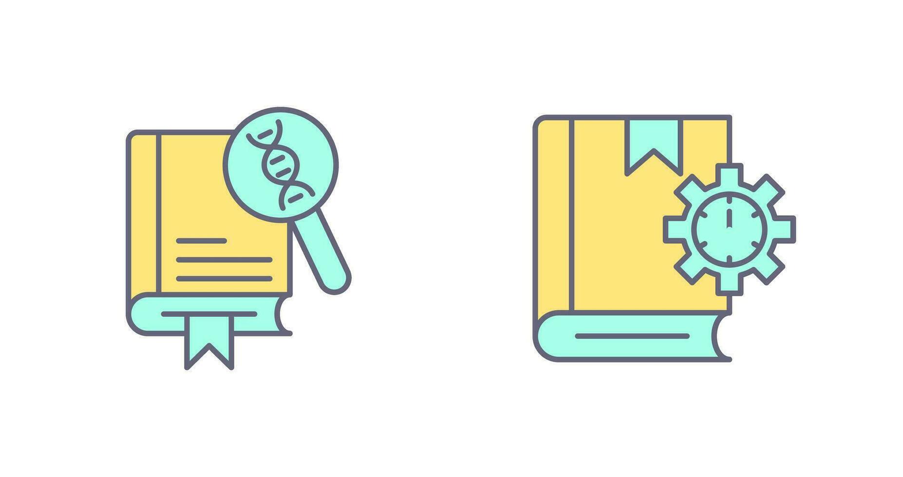 Genetics and Duration Icon vector