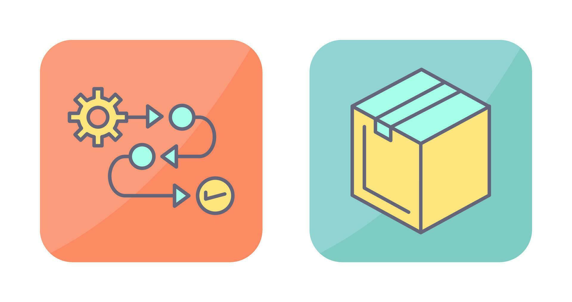 Process and Package Icon 32607341 Vector Art at Vecteezy