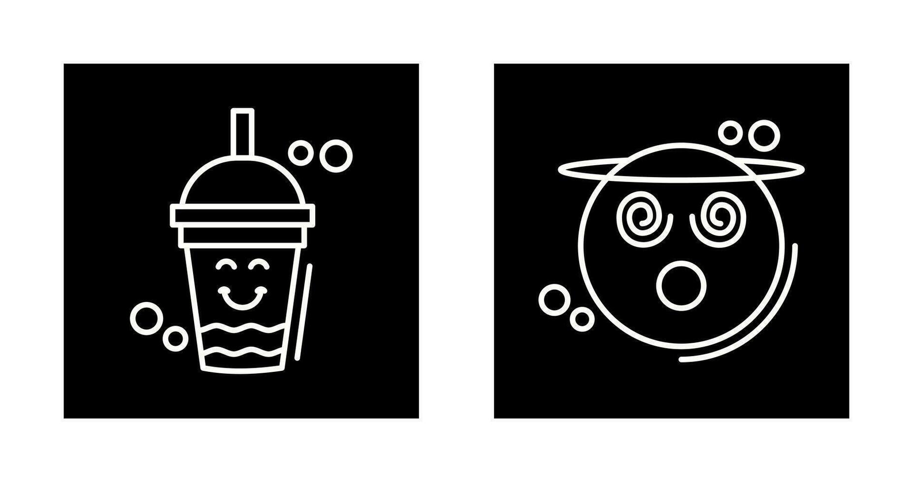 Drink and Dizzy Icon vector