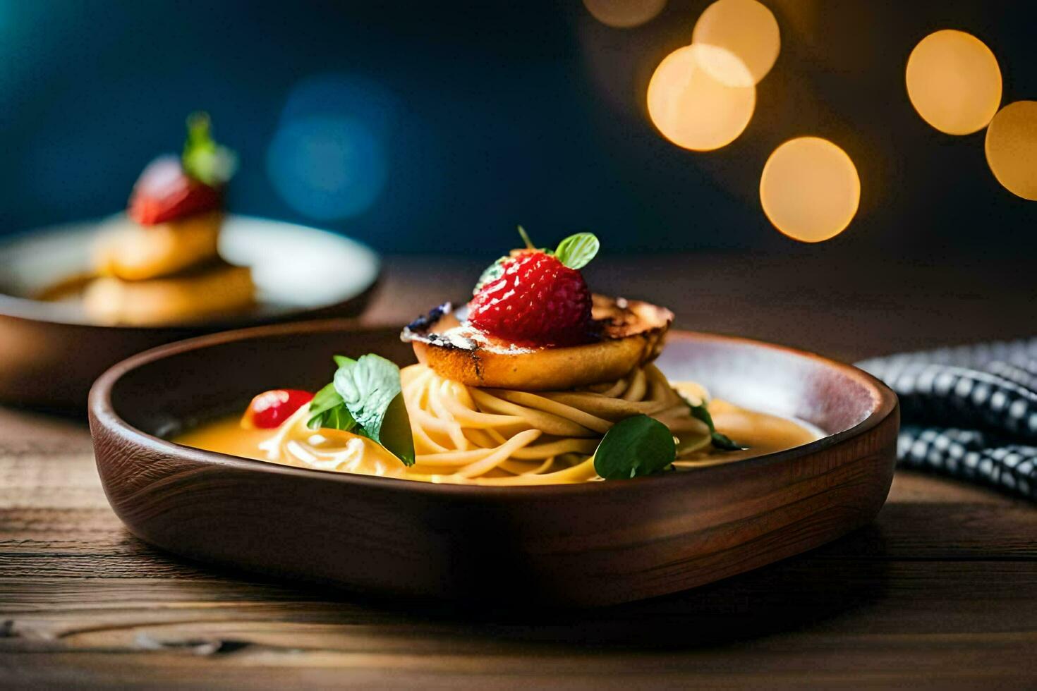 the best pasta dishes in the world. AIGenerated 32608183 Stock Photo