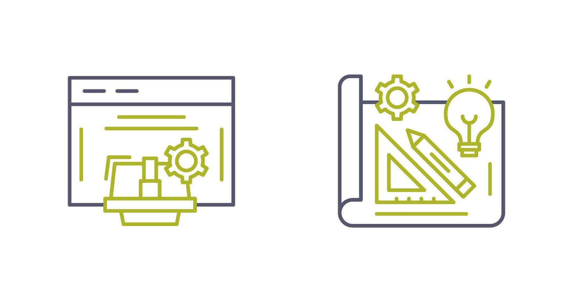 Expense and Develoment Icon vector