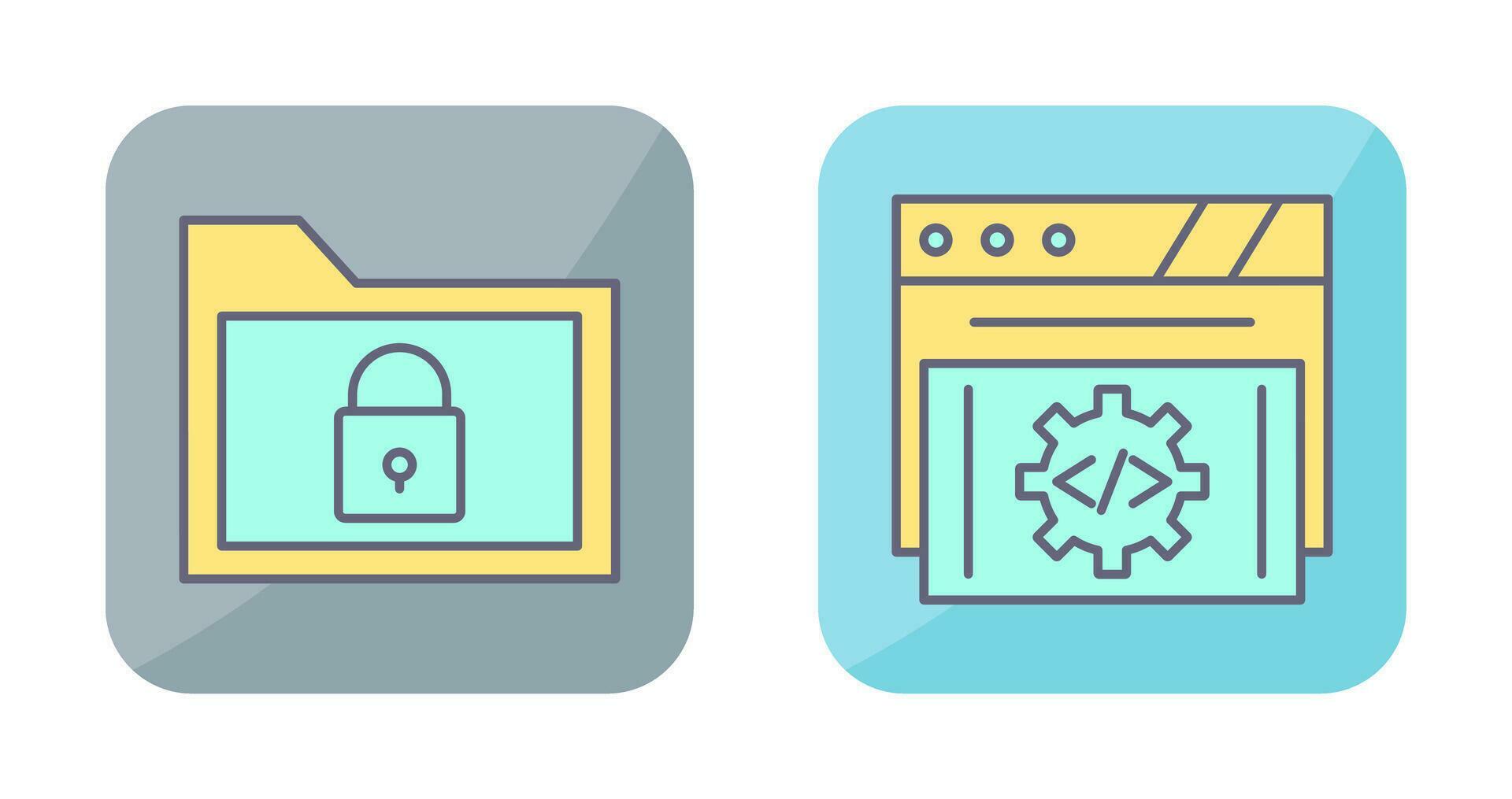 Folder and Development Icon 32608733 Vector Art at Vecteezy