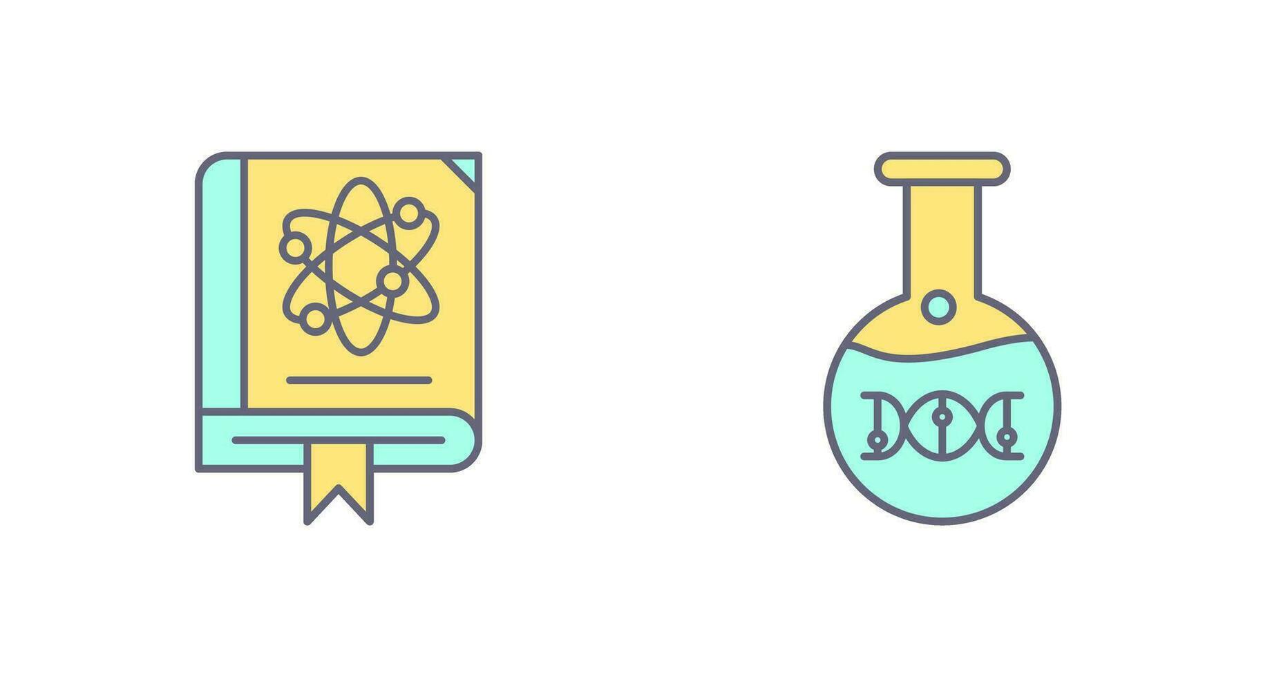 Science and Dna Icon vector