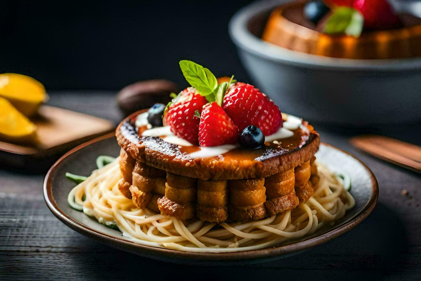 the best food photos of the year. AI-Generated