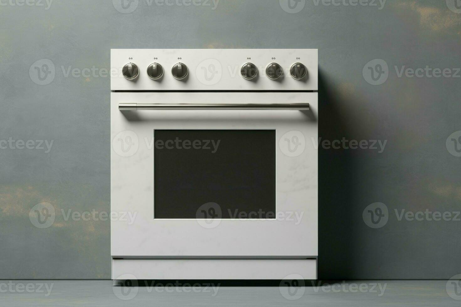 User-friendly Gas oven. Generate Ai photo