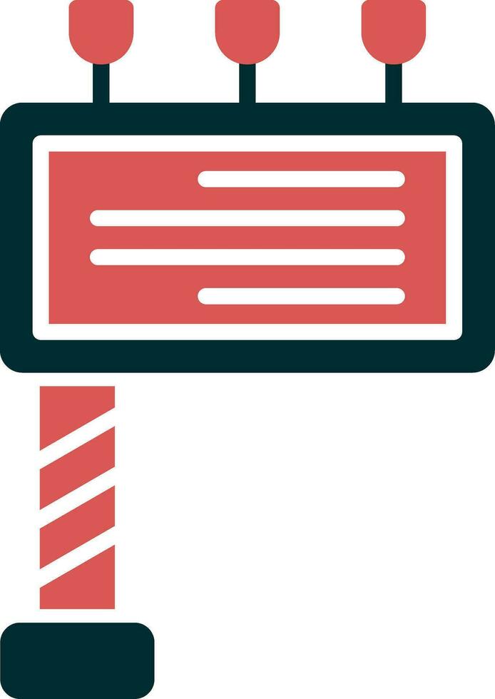 Billboard Vector Icon
