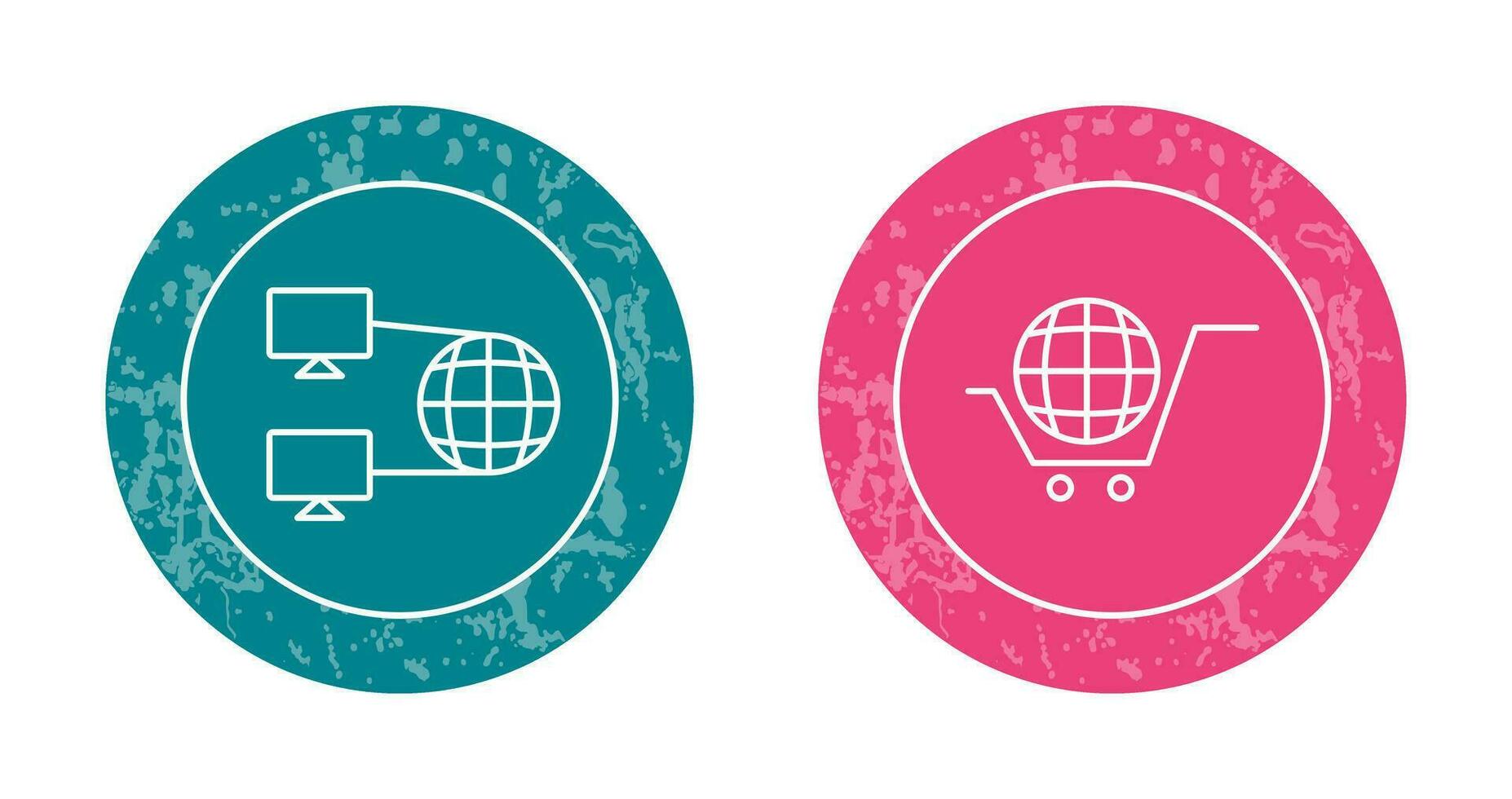 Internet Connectivity and Global Icon vector