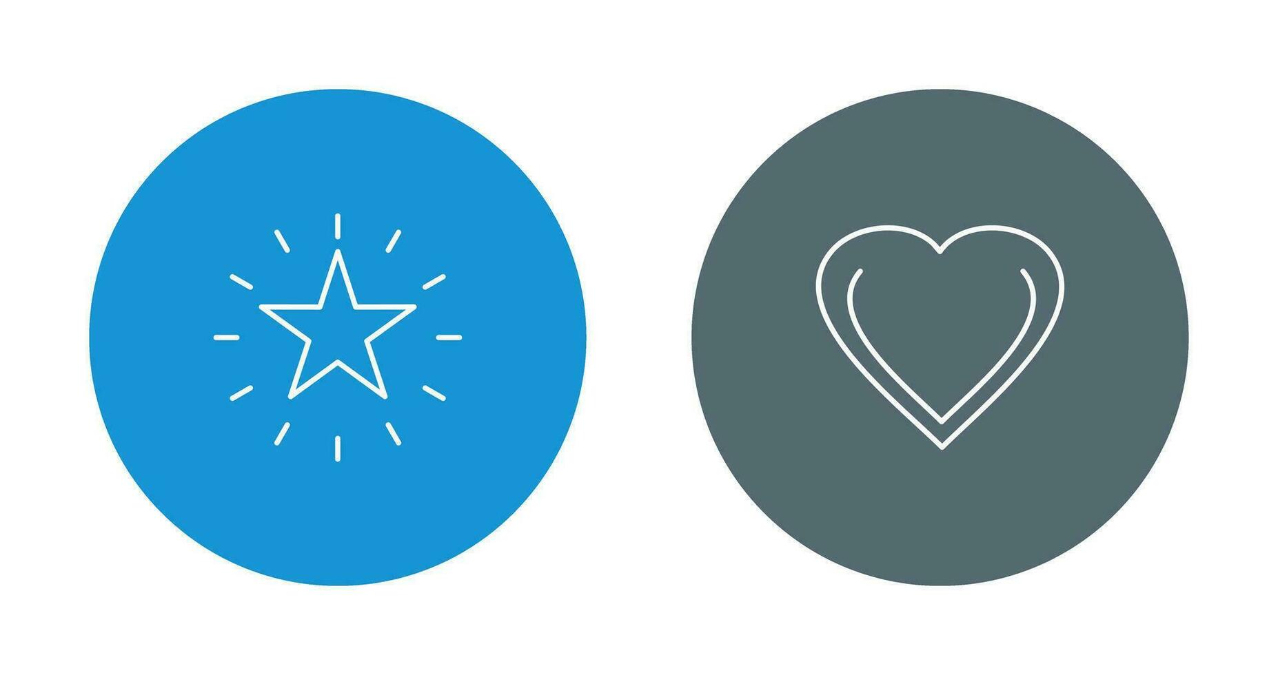 star and favourite  Icon vector