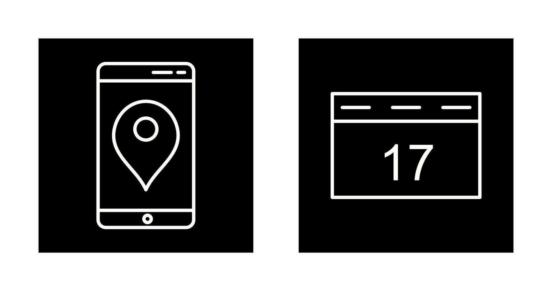 Gps Service and Event Management Icon vector