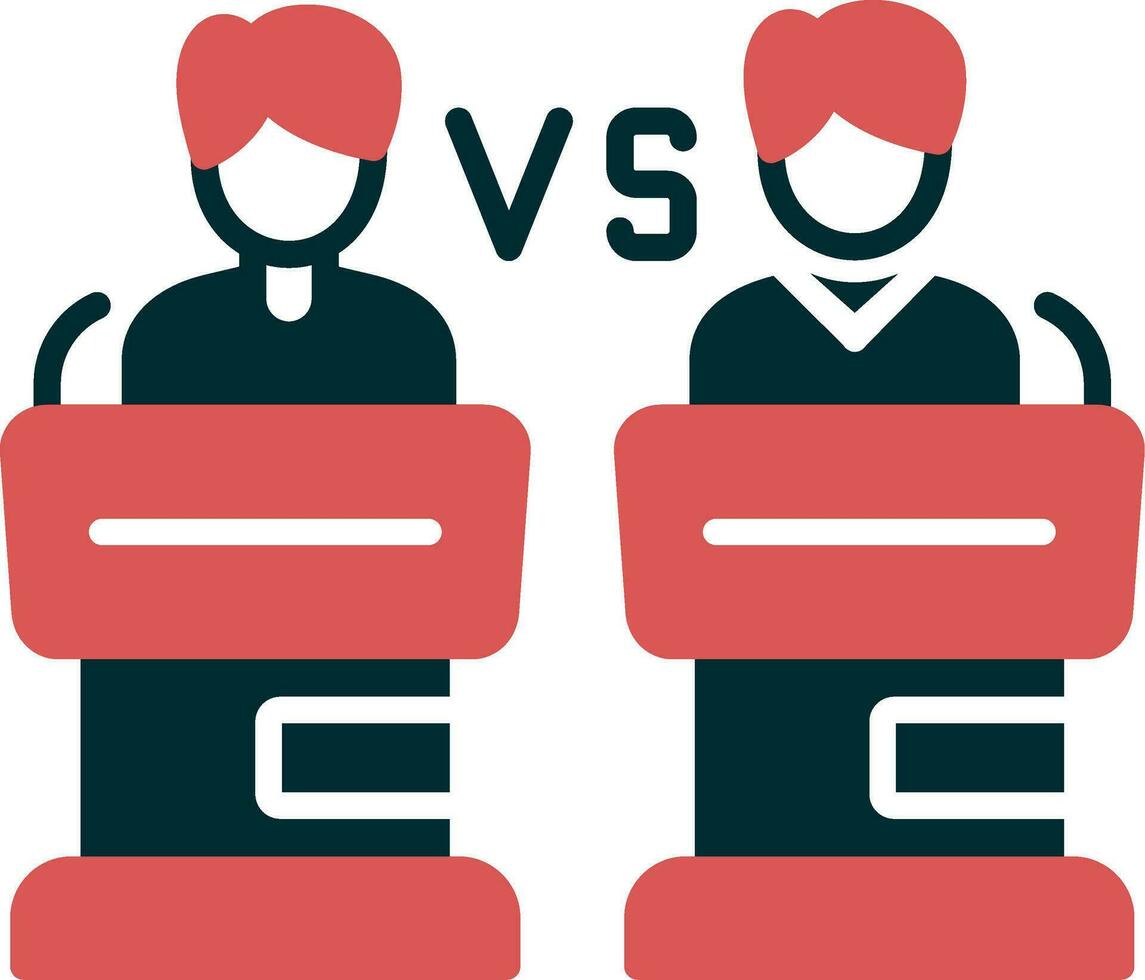 Debate Vector Icon