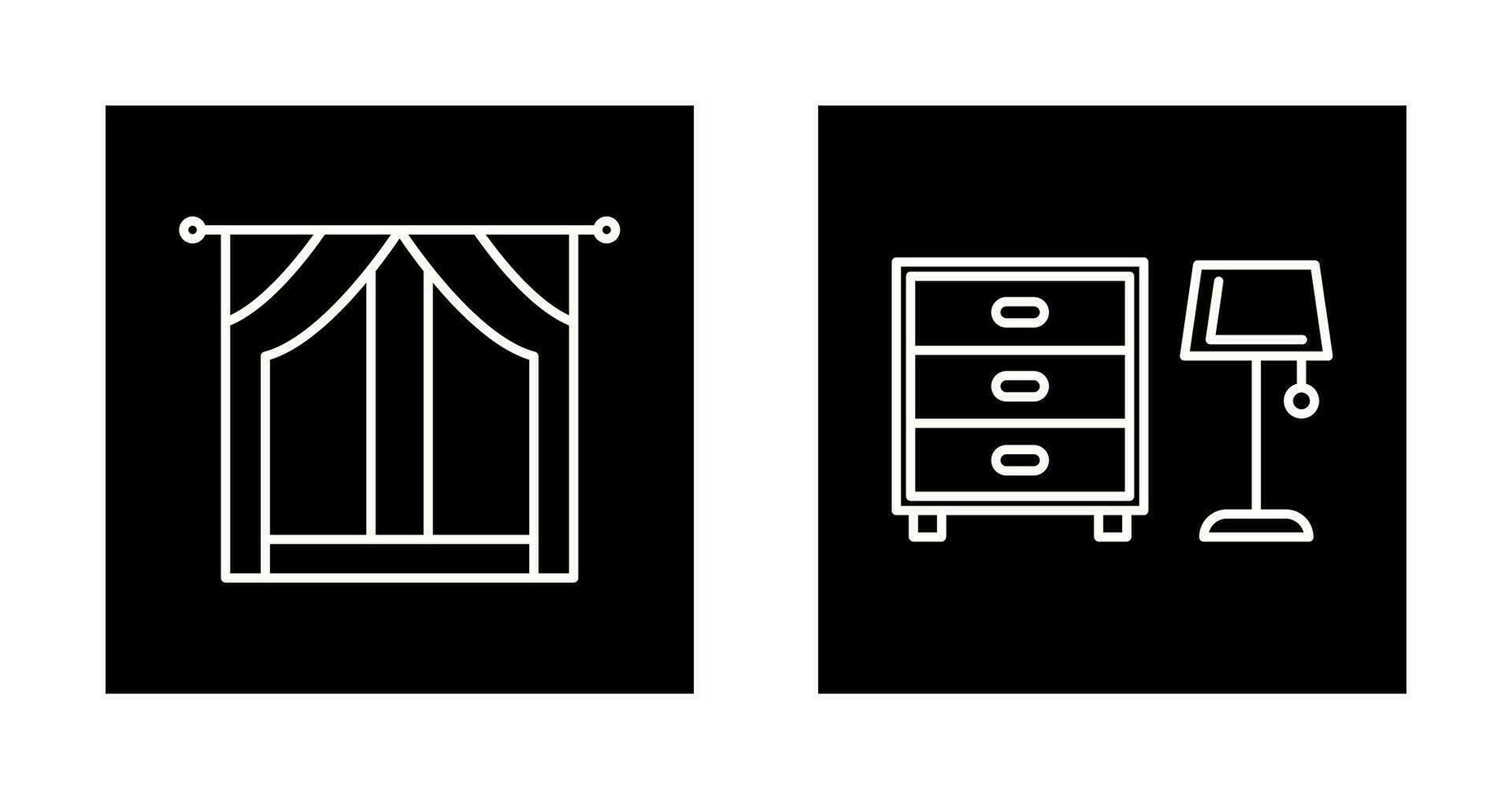 Window and Drawers Icon vector