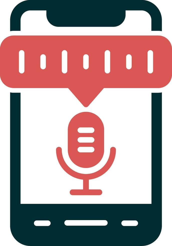 Voice Recorder Vector Icon