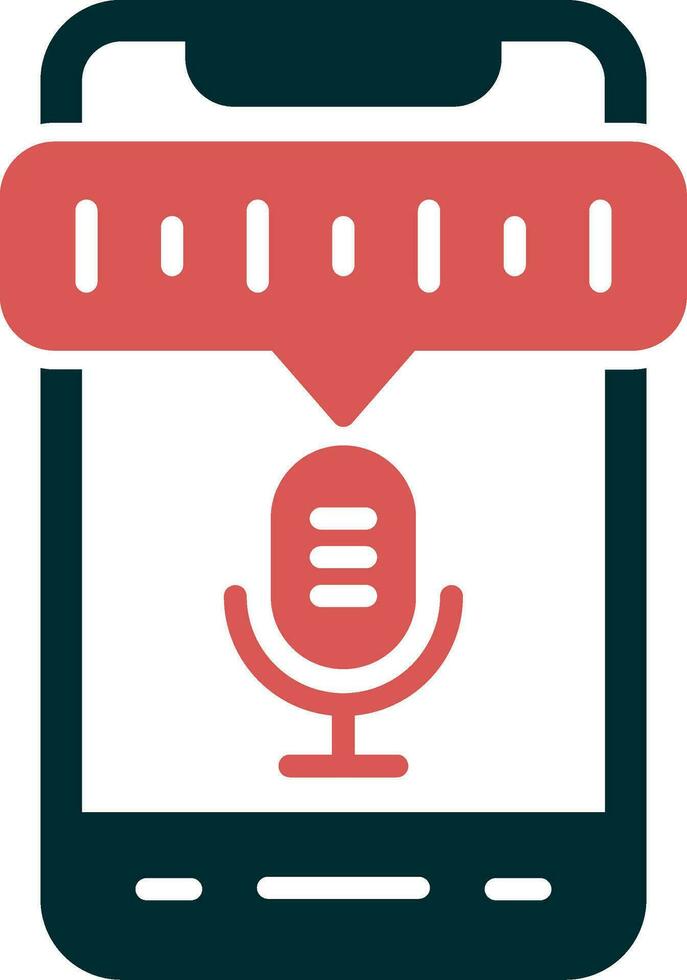 Voice Recorder Vector Icon