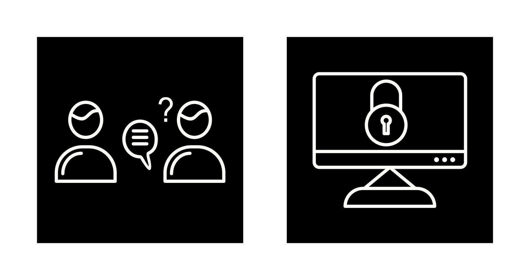 Consulting Services and Confidentiality  Icon vector