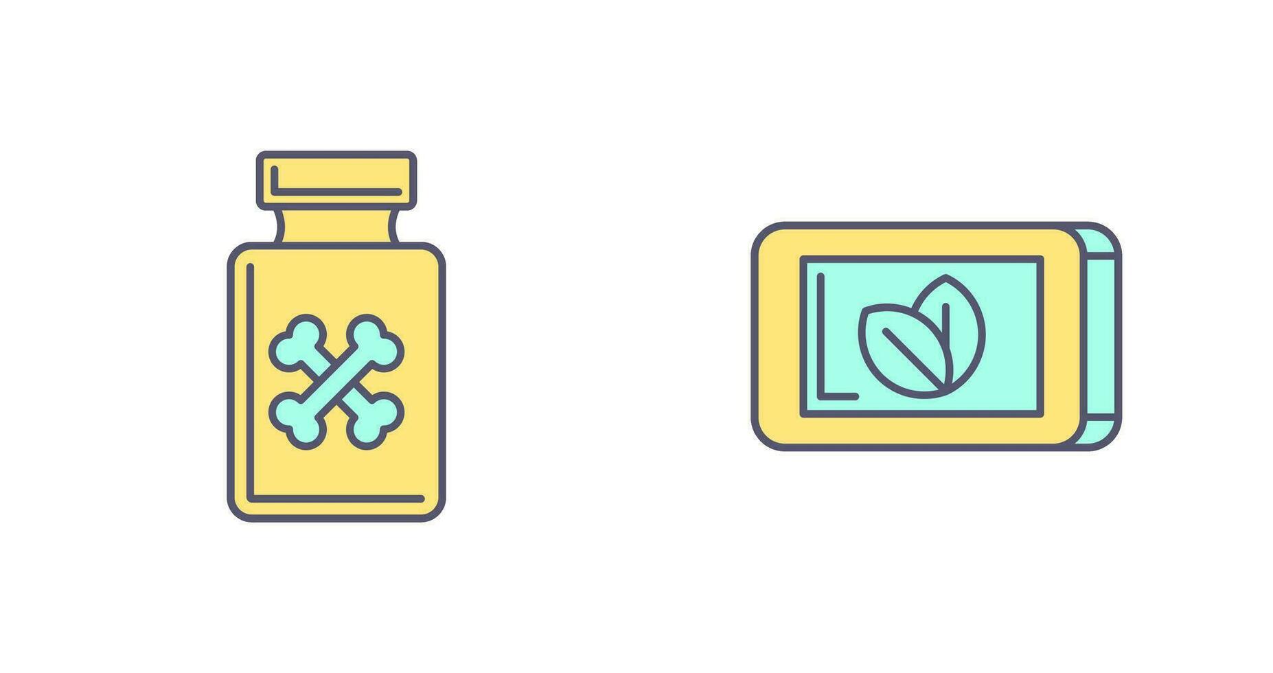 Poison and Tobacco Icon vector