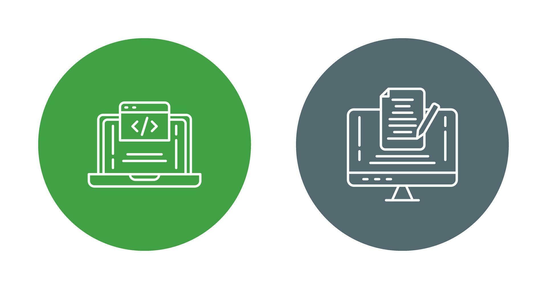 Coding and Note Icon 32612931 Vector Art at Vecteezy