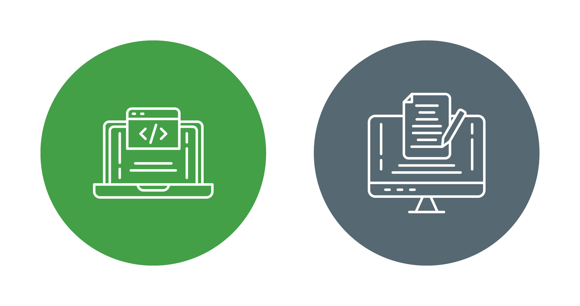 Coding and Note Icon 32612931 Vector Art at Vecteezy