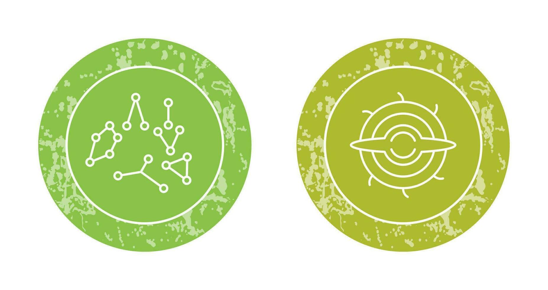 constellation and blackhole Icon vector