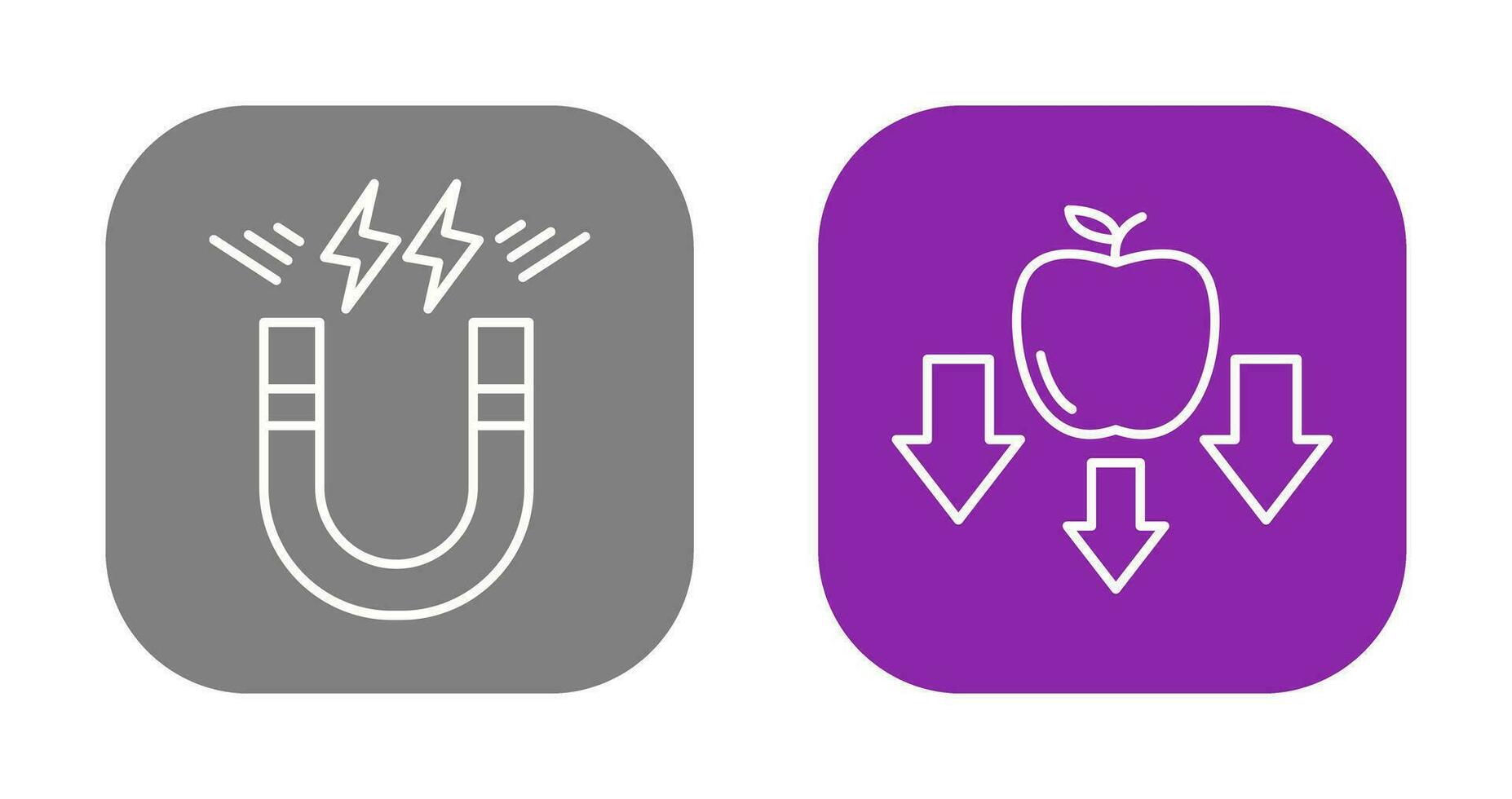 Energy and Gravity Icon vector