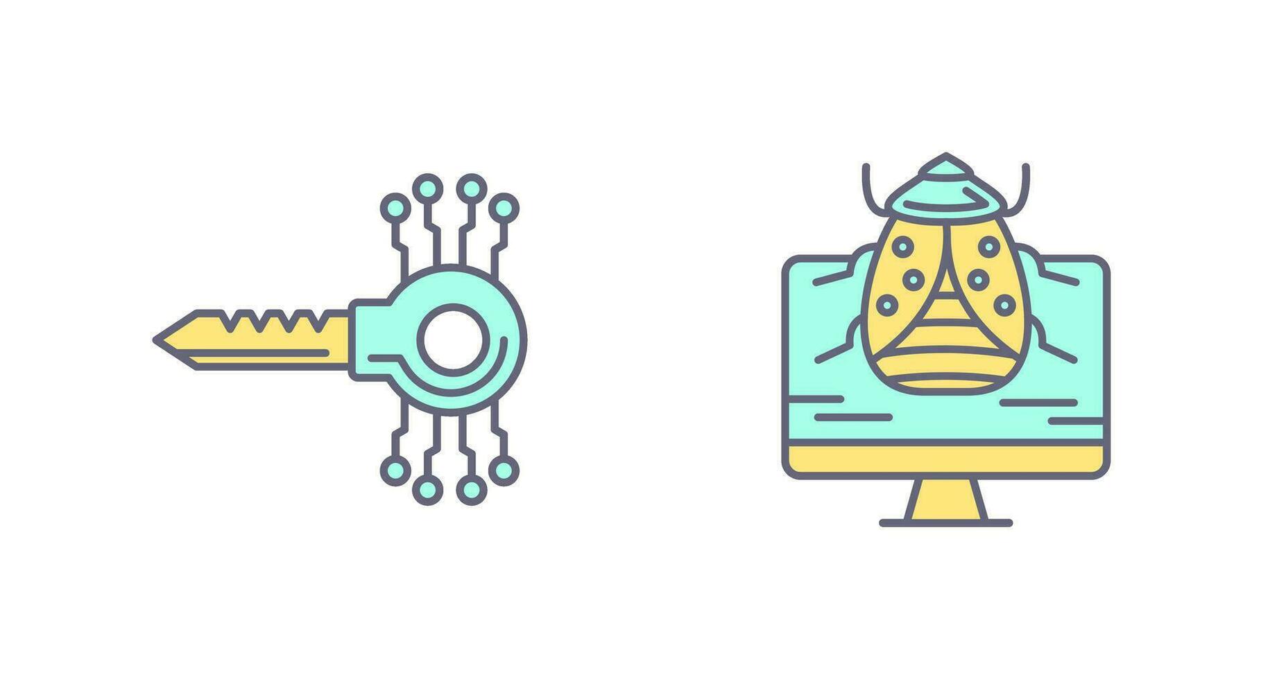 Key Code and Malware Icon 32613176 Vector Art at Vecteezy