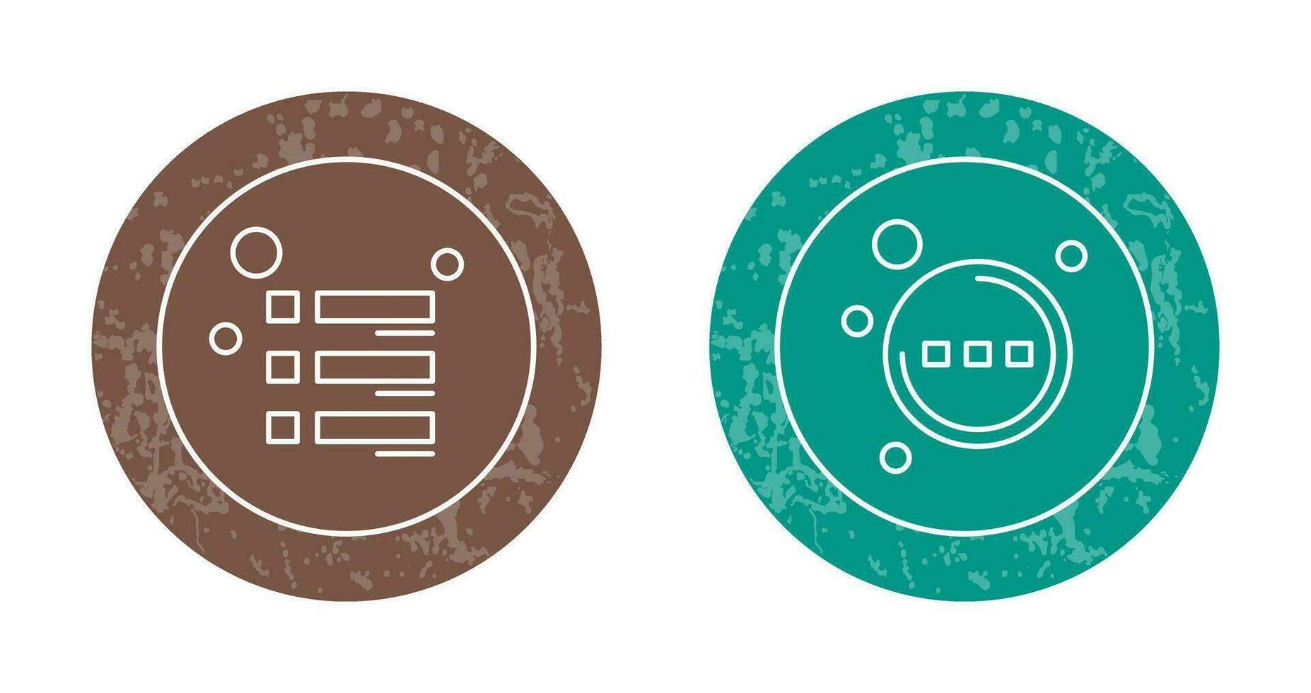 Menu and More Icon vector