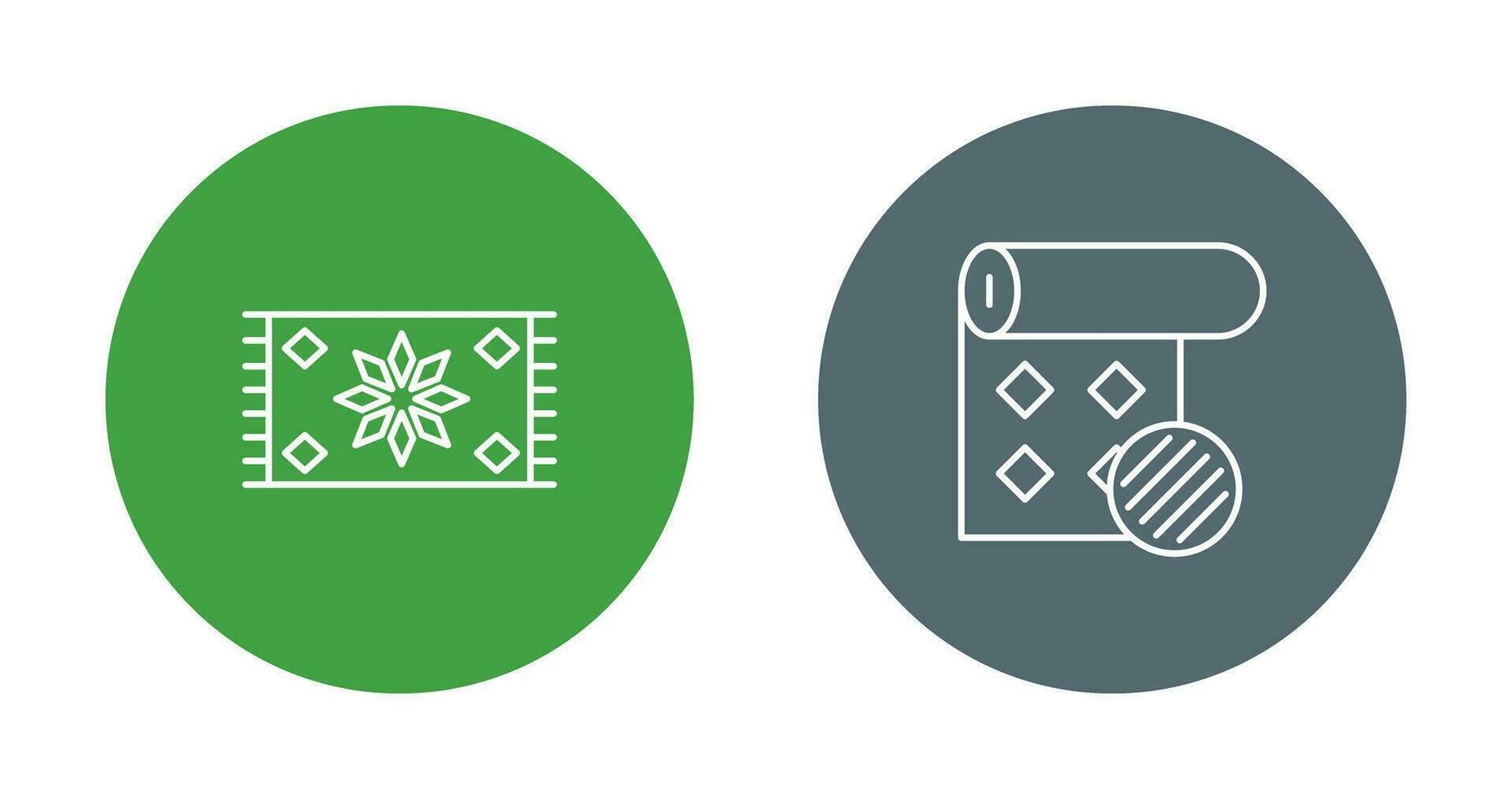Carpet and Wallpaper Icon vector