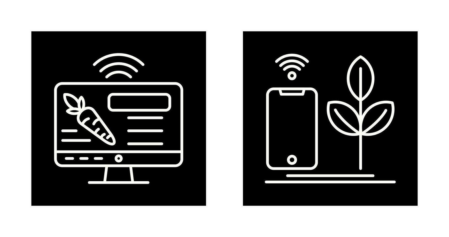 Information and Agriculture Icon vector