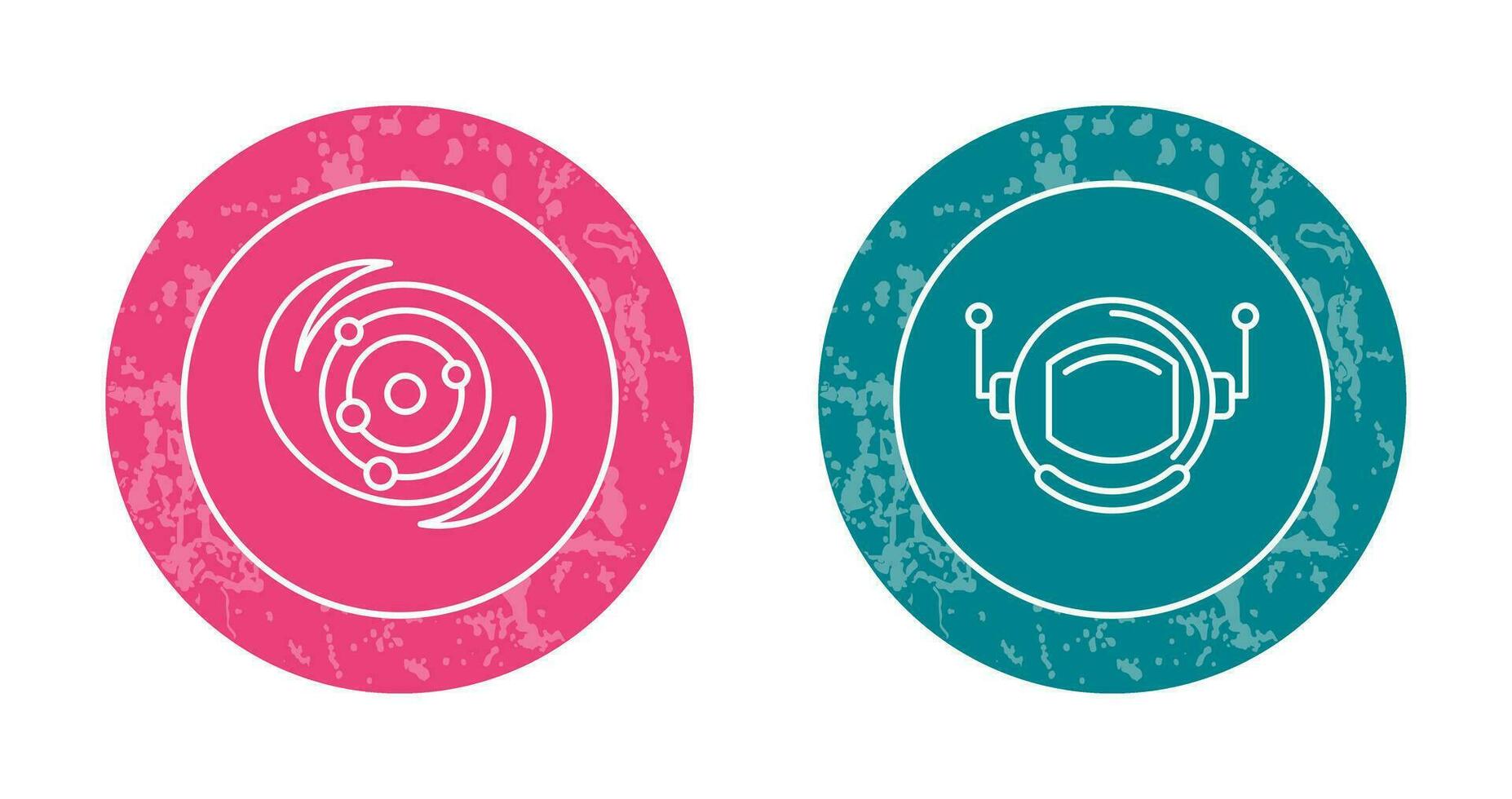 pantone and intersection Icon vector