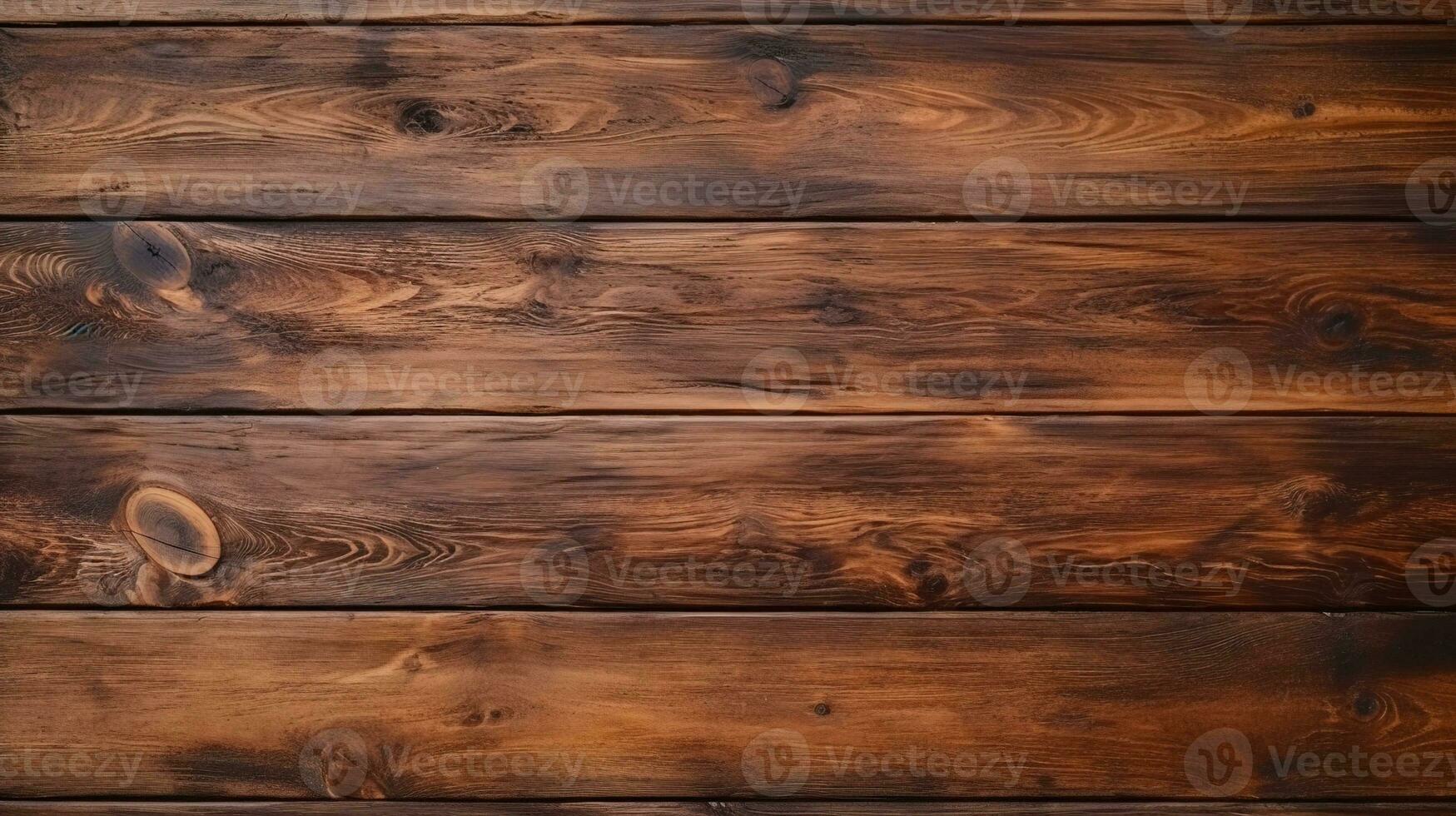 Top View of a Rustic Dark Brown Wooden Background, Vintage Aged Texture and Distinctive Wood Grain Pattern, Perfect for Rustic Design Concepts, wood background, ai generative photo