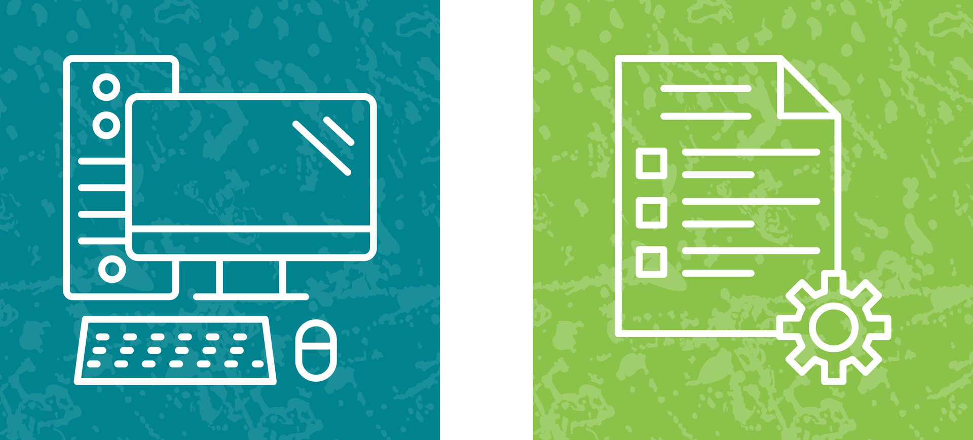 Computer and Test Icon 32615347 Vector Art at Vecteezy