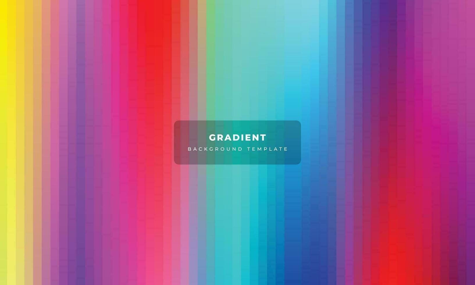 Colorful glass color gradation background template copy space. Vibrant color gradient backdrop design. Suitable for poster, banner, presentation, cover, magazine, or landing page. vector