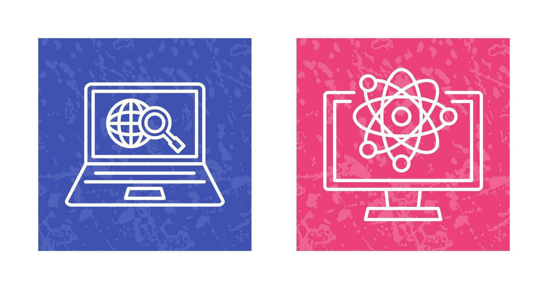 Explore and Science Icon vector