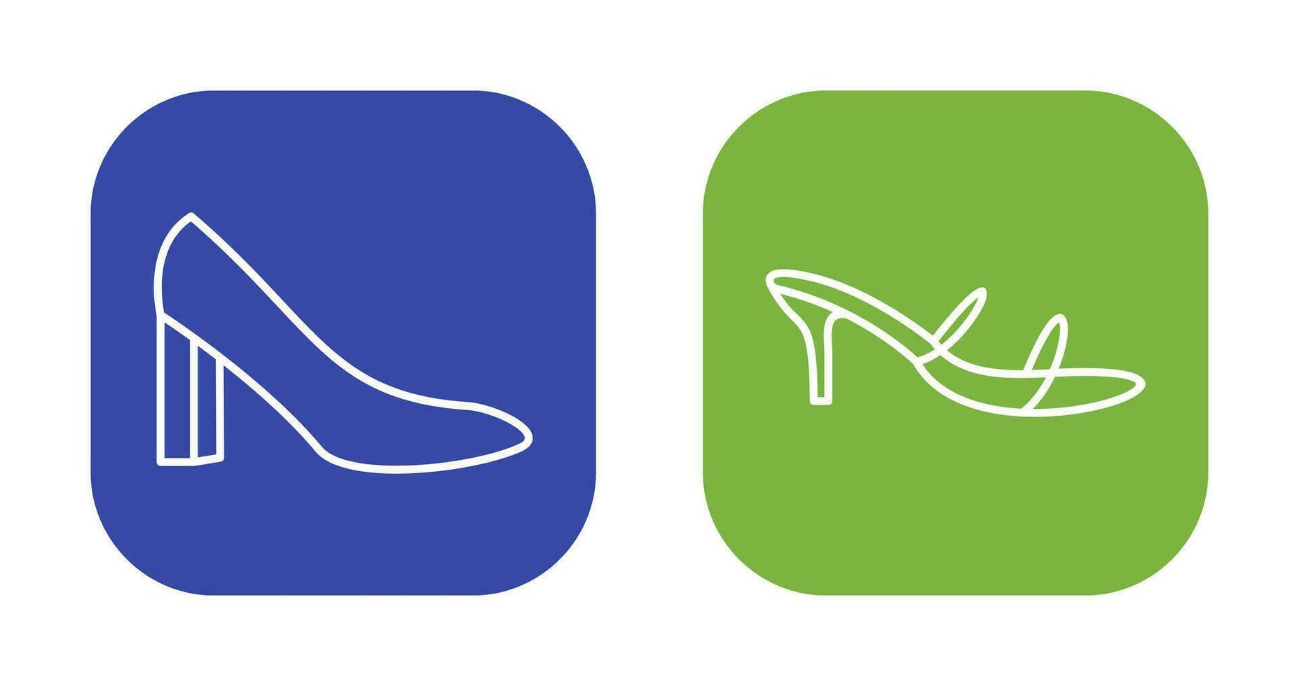 Heels and Stylish Icon vector
